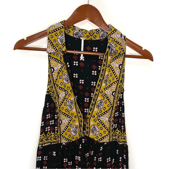 Final Sale Free People Charlotte Printed Tunic Tank Top Size Large - Picture 6 of 12